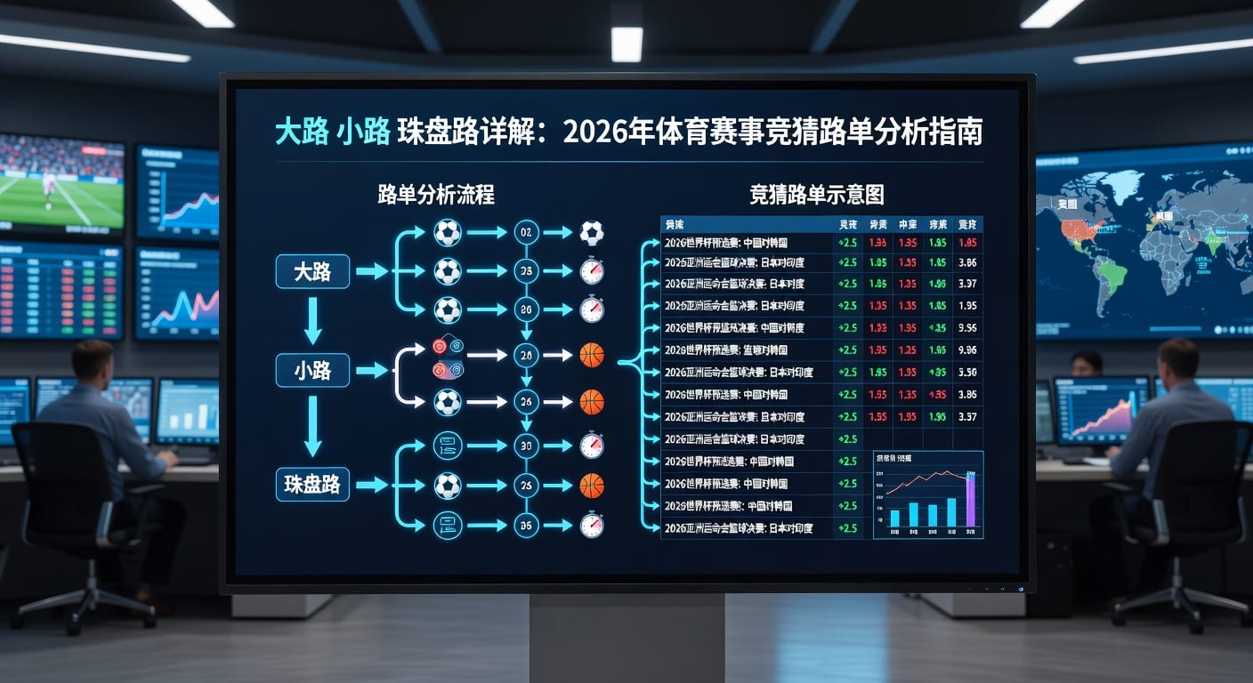 大路 小路 珠盘路：盘路判断与投注技巧解析
