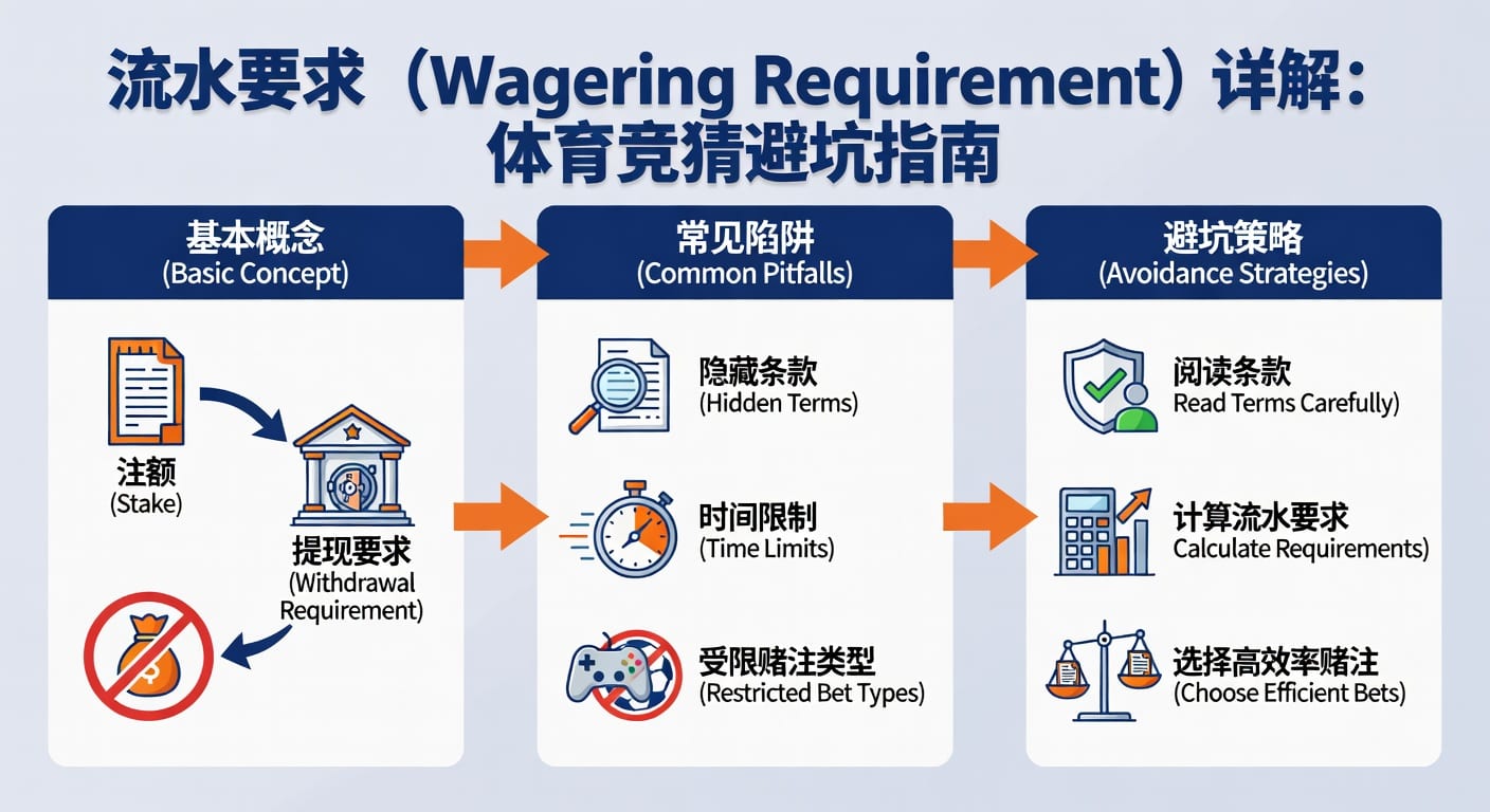 流水要求 sports wagering requirement 规则解析