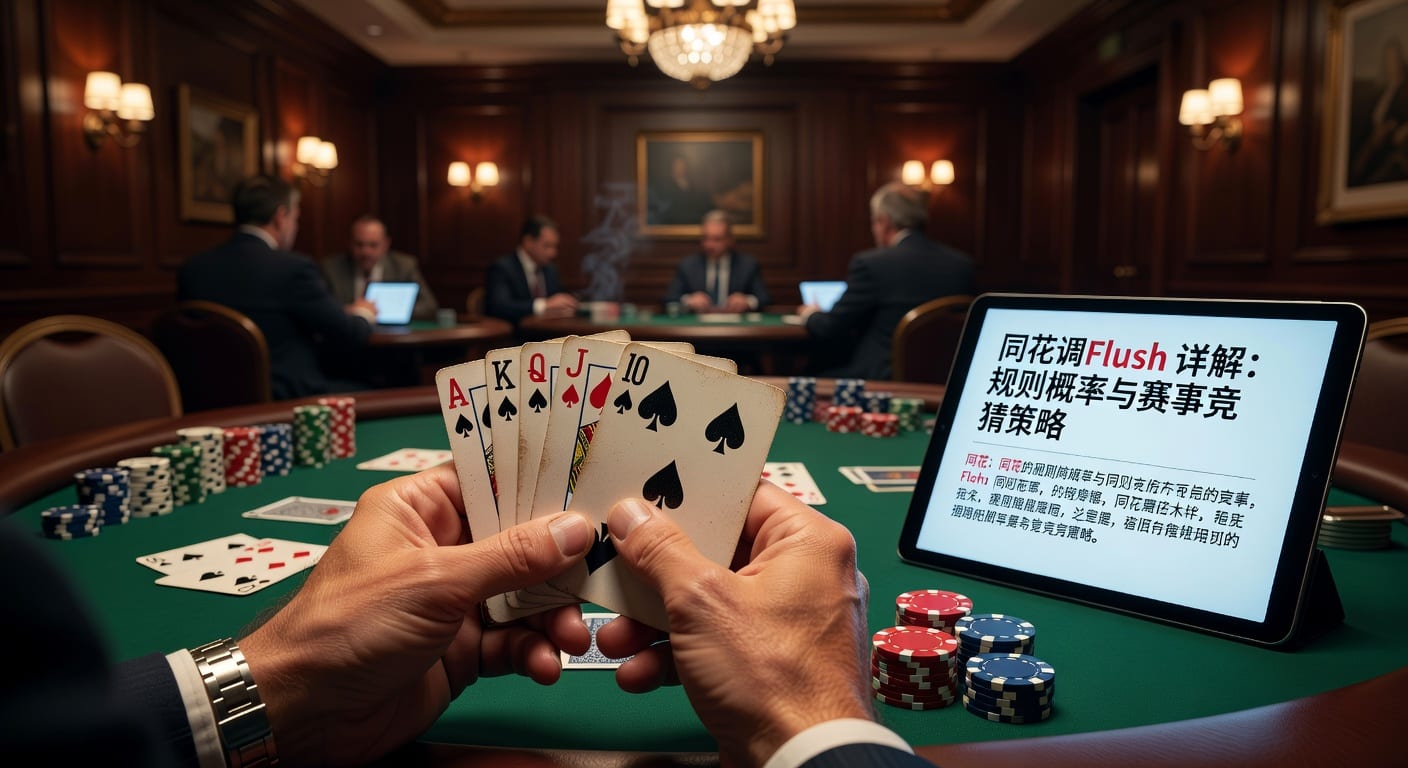 同花顺 straight flush：牌型规则与实战判断