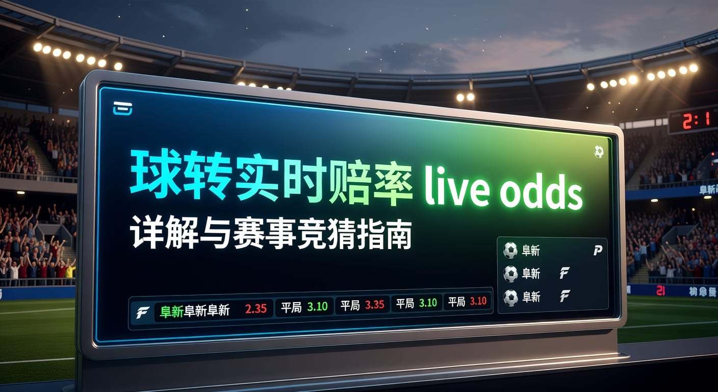 滚球即时赔率 live odds：看懂变化与判断节奏