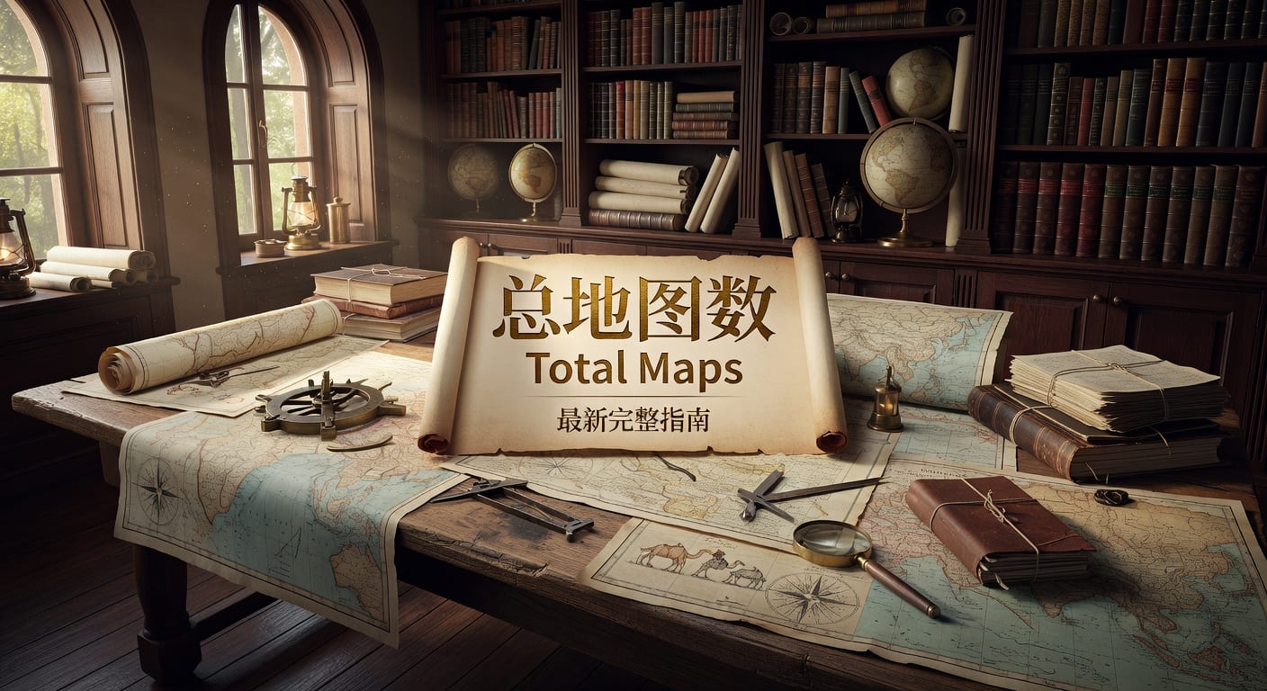 总地图数 Total Maps：内容覆盖与赛事密度解析