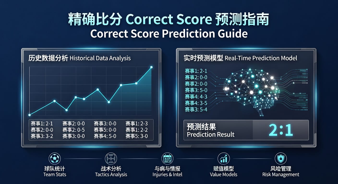 精确比分 correct score：2026年实战判断与投注技巧