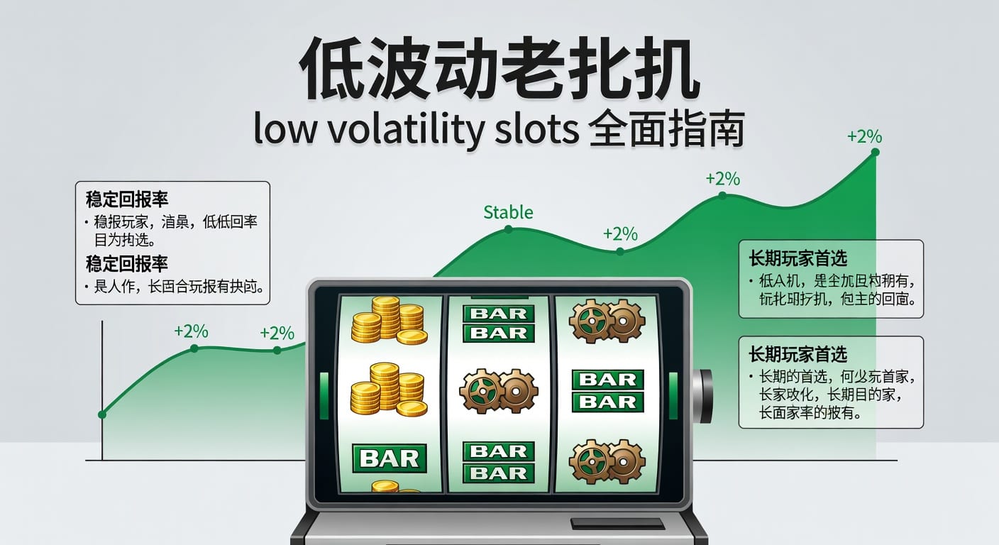低波动老虎机 low volatility slots：稳定玩法指南